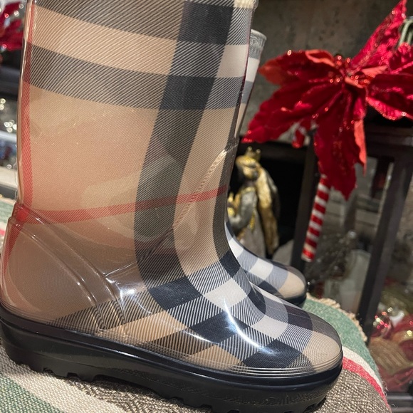 unisex Burberry rain boots - Picture 10 of 10